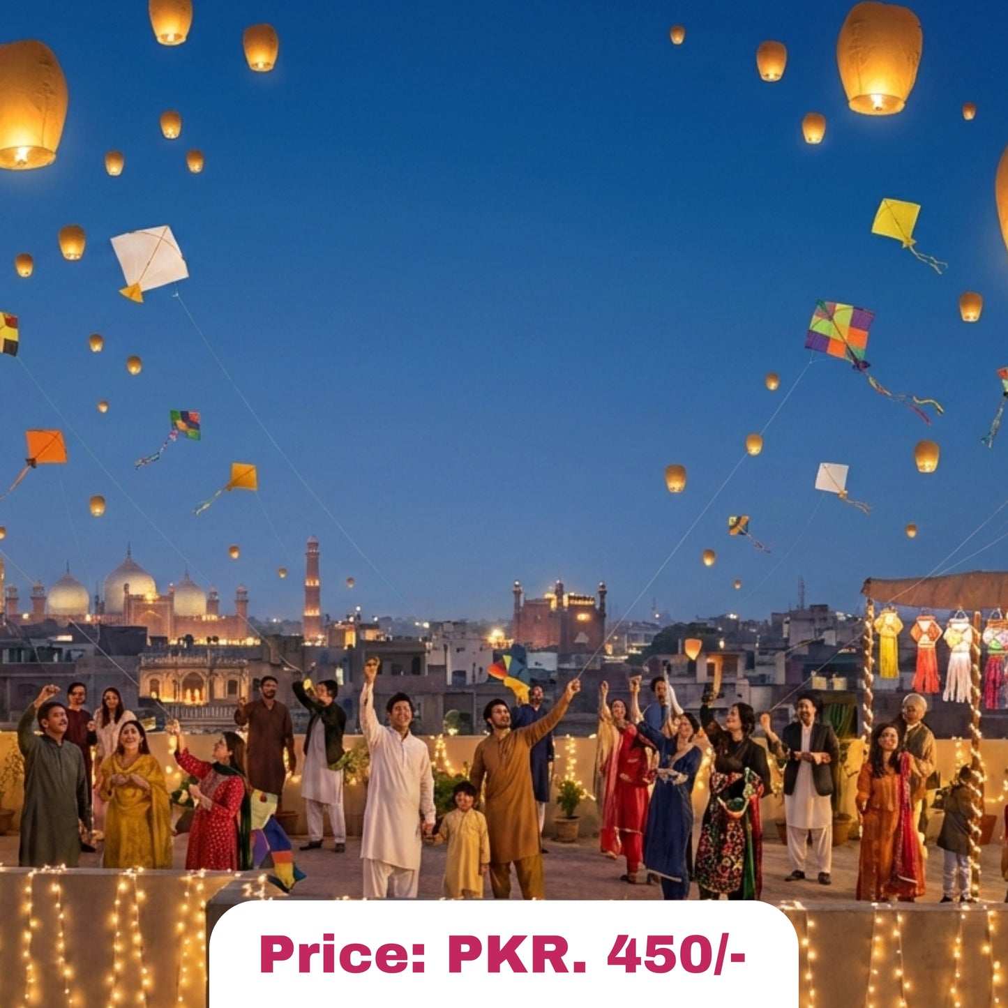 Basant Decorative Paper Lanterns ā Rooftop & Night Celebration Lights