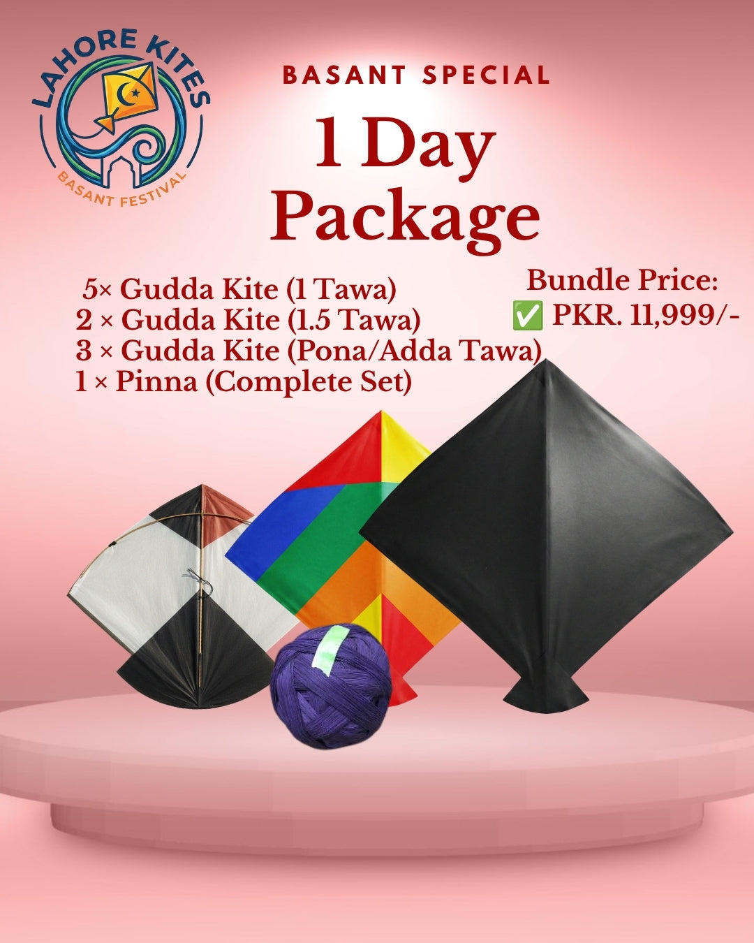 Basant One-Day Starter Package