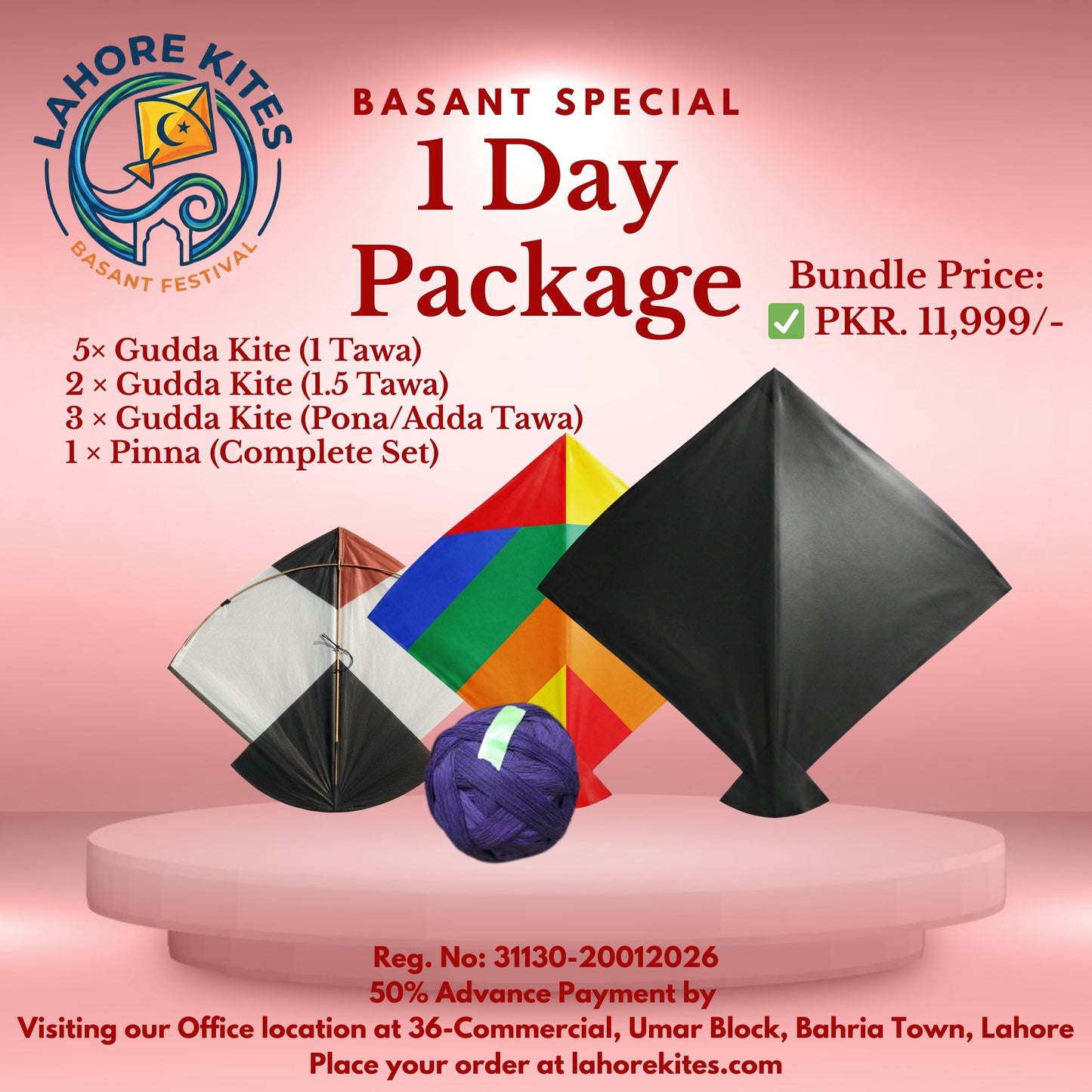 Basant One-Day Starter Package