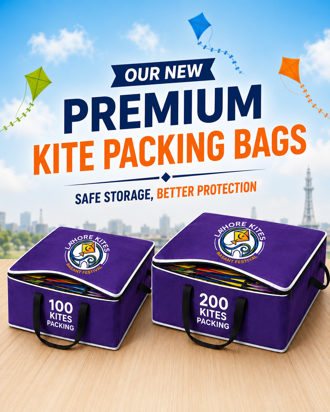 Premium Kite Packing Bag