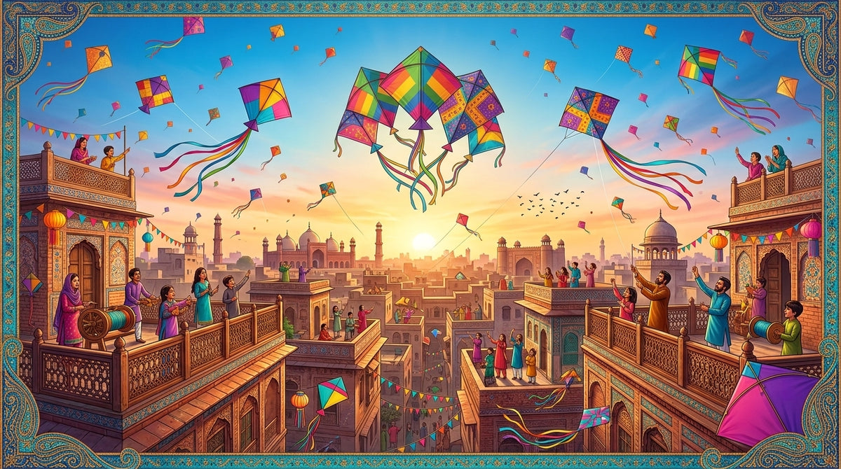 Basant Festival Customized Backdrop – Basant 2027 Kite Flying Decoration | Lahore Kites